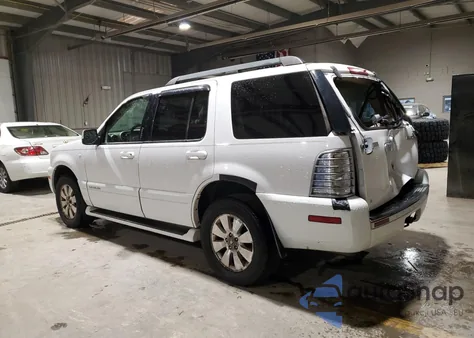 2007 Mercury Mountaineer Luxury from USA, damaged, VIN 4M2EU47E77UJ09958